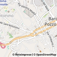 Карта Barcellona Pozzo di Gotto