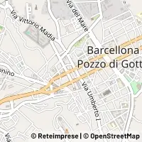 Map Barcellona Pozzo di Gotto