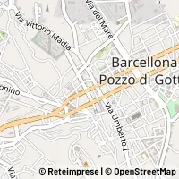Mapa Barcellona Pozzo di Gotto