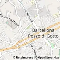 Térkép Barcellona Pozzo di Gotto