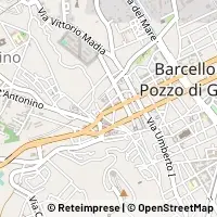 Map Barcellona Pozzo di Gotto