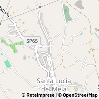 지도 Santa Lucia del Mela