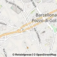 Mapa Barcellona Pozzo di Gotto