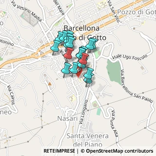 Mappa Via Alfonso La Marmora, 98051 Barcellona Pozzo di Gotto ME, Italia (0.317)