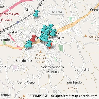 Mappa Via Alfonso La Marmora, 98051 Barcellona Pozzo di Gotto ME, Italia (0.70733)