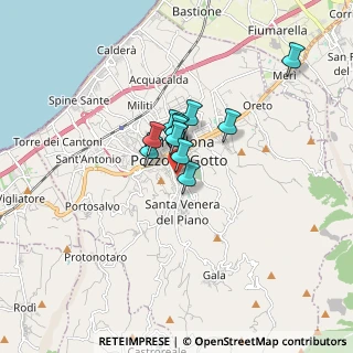 Mappa Via Pitagora, 98051 Barcellona Pozzo di Gotto ME, Italia (1.10455)