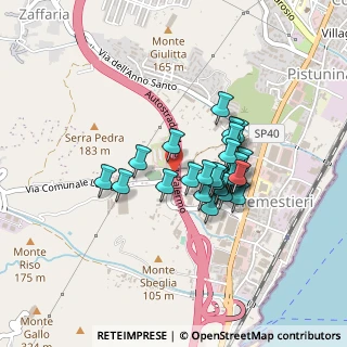 Mappa A18 Messina - Catania, 98128 Messina ME, Italia (0.35)