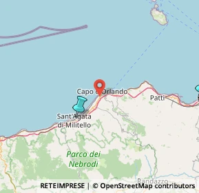 Mappa Via Torrente Forno, 98071 Capo d'Orlando ME, Italia (63.15444)