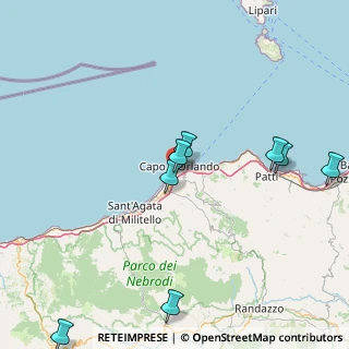 Mappa Via Torrente Forno, 98071 Capo d'Orlando ME, Italia (37.522)