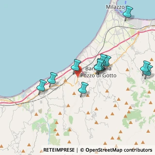 Mappa Via Statale San Antonio, 98051 Barcellona pozzo di Gotto ME, Italia (4.26167)