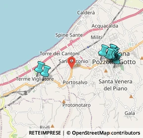 Mappa Via Statale San Antonio, 98051 Barcellona pozzo di Gotto ME, Italia (2.26917)