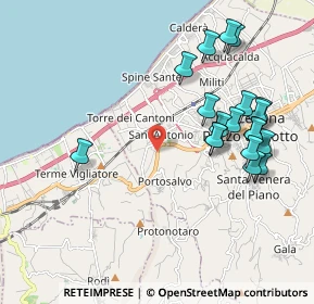 Mappa Via Statale San Antonio, 98051 Barcellona pozzo di Gotto ME, Italia (2.38316)