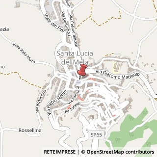 Mappa Piazza Margherita, 3, 98046 Santa Lucia del Mela, Messina (Sicilia)