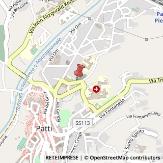 Mappa Via Mazzini, 38, 98066 Patti, Messina (Sicilia)