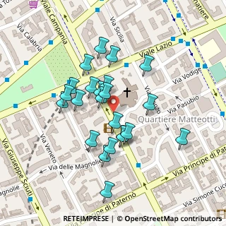 Mappa Piazza Franco Restivo, 90144 Palermo PA, Italia (0.0913)