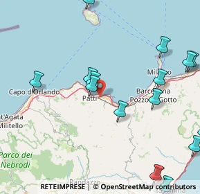 Mappa Contrada Acquarancio, 98066 Patti ME, Italia (24.67938)