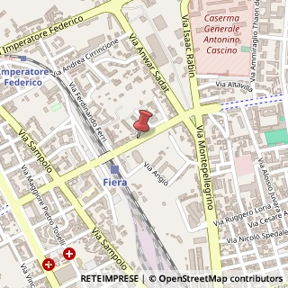Mappa Via dell'Autonomia Siciliana, 94, 90143 Palermo, Palermo (Sicilia)