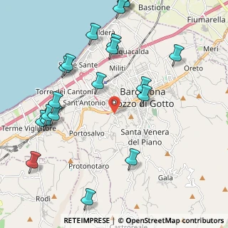 Mappa Via Torquato Tasso, 98051 Barcellona Pozzo di Gotto ME, Italia (2.8985)