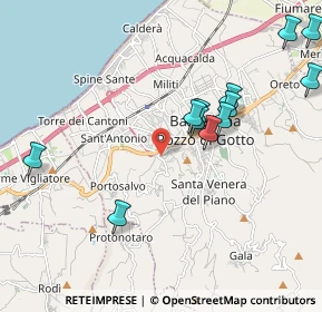 Mappa Via Torquato Tasso, 98051 Barcellona Pozzo di Gotto ME, Italia (2.425)