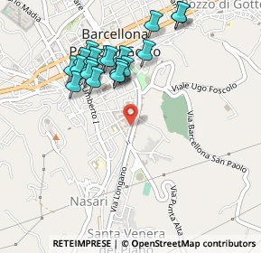 Mappa Via Longano, 98051 Barcellona Pozzo di Gotto ME, Italia (0.5385)