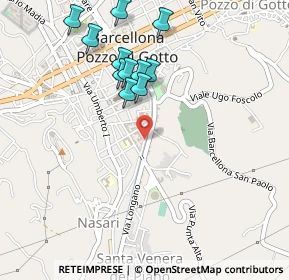 Mappa Via Longano, 98051 Barcellona Pozzo di Gotto ME, Italia (0.54364)