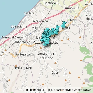 Mappa Via Longano, 98051 Barcellona Pozzo di Gotto ME, Italia (0.7365)