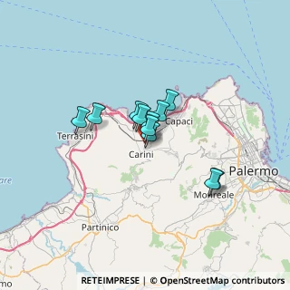 Mappa Via Modena, 90044 Carini PA, Italia (4.67909)
