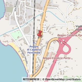 Mappa Via s. caterina 103, 89122 Reggio di Calabria, Reggio di Calabria (Calabria)