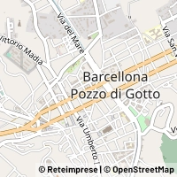 Kartta Barcellona Pozzo di Gotto
