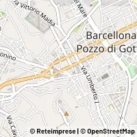 Térkép Barcellona Pozzo di Gotto
