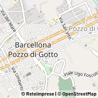 Kartta Barcellona Pozzo di Gotto