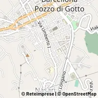 地图 Barcellona Pozzo di Gotto