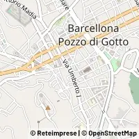 Kaart Barcellona Pozzo di Gotto