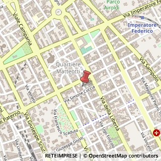 Mappa Via Domenico Di Marco, 8/32, 90144 Palermo, Palermo (Sicilia)
