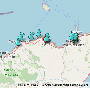 Mappa Loc. Marina di Patti, 98066 Patti ME, Italia (14.73769)