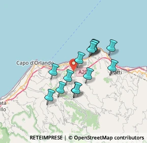 Mappa SP 143, 98061 Brolo ME, Italia (6.02286)