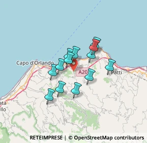 Mappa SP 143, 98061 Brolo ME, Italia (5.24923)