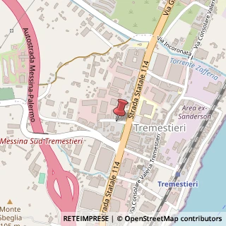 Mappa Via Roccamotore, 21, 98128 Messina, Messina (Sicilia)