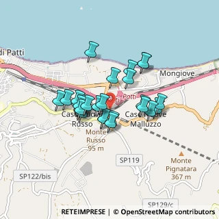 Mappa SP 119, 98066 Patti ME, Italia (0.72857)