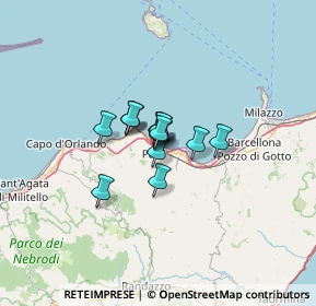 Mappa 98066 Patti ME, Italia (6.79786)