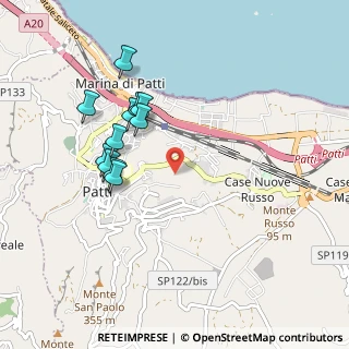Mappa 98066 Patti ME, Italia (1.00364)