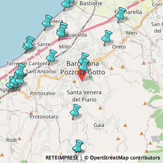 Mappa Via Torino, 98051 Barcellona Pozzo di Gotto ME, Italia (3.318)