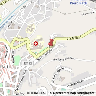 Mappa Via Trieste, 52, 98066 Patti, Messina (Sicilia)