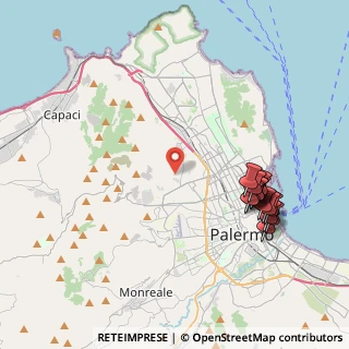 Mappa Via Emilia, 90145 Palermo PA, Italia (5.07429)