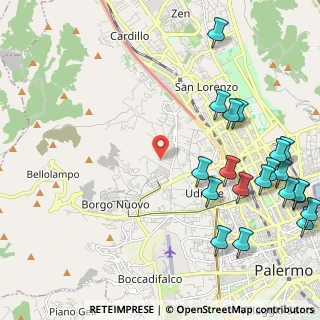 Mappa Via Emilia, 90145 Palermo PA, Italia (3.2465)