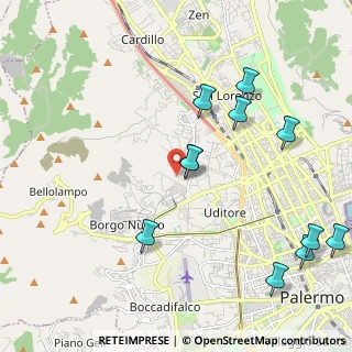 Mappa Via Emilia, 90145 Palermo PA, Italia (2.70455)