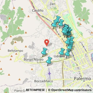 Mappa Via Emilia, 90145 Palermo PA, Italia (2.1485)