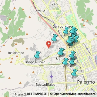 Mappa Via Emilia, 90145 Palermo PA, Italia (2.22947)