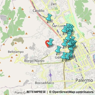 Mappa Via Emilia, 90145 Palermo PA, Italia (2.117)