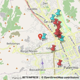 Mappa Via Emilia, 90145 Palermo PA, Italia (2.32333)